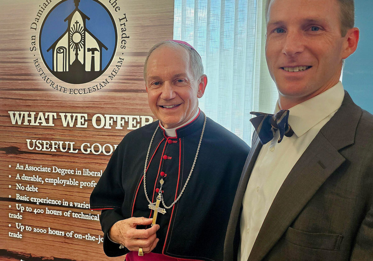 Bishop Paprocki and Dr. Kent Lasnoski